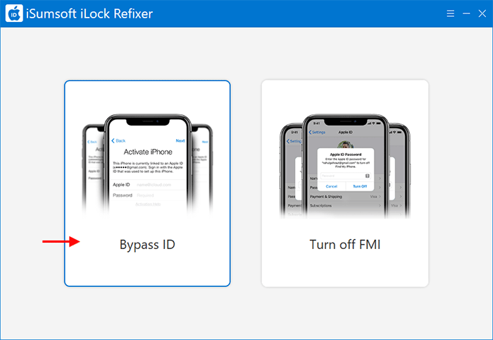 select bypass id