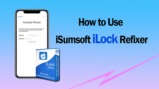 User Guide of iSumsoft iLock Refixer