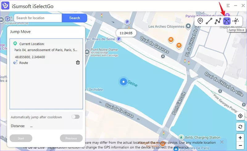 select Jump Movement