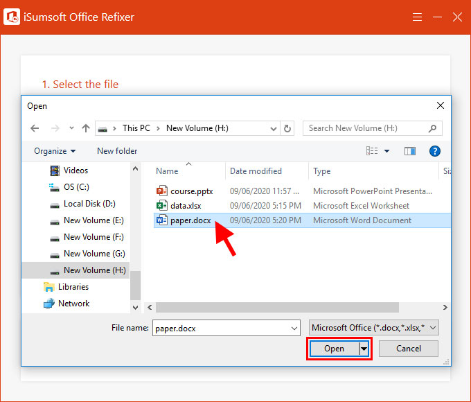 add corrupted file