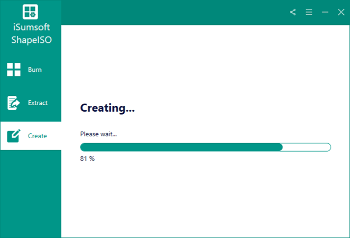 creating ISO