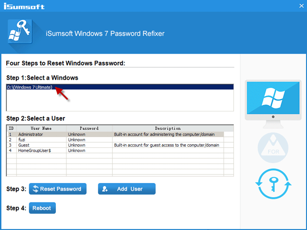 Windows 7 system