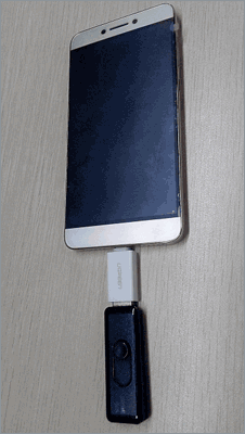 connect usb to android phone with otg