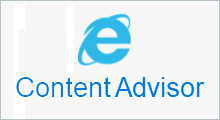 enable content advisor IE