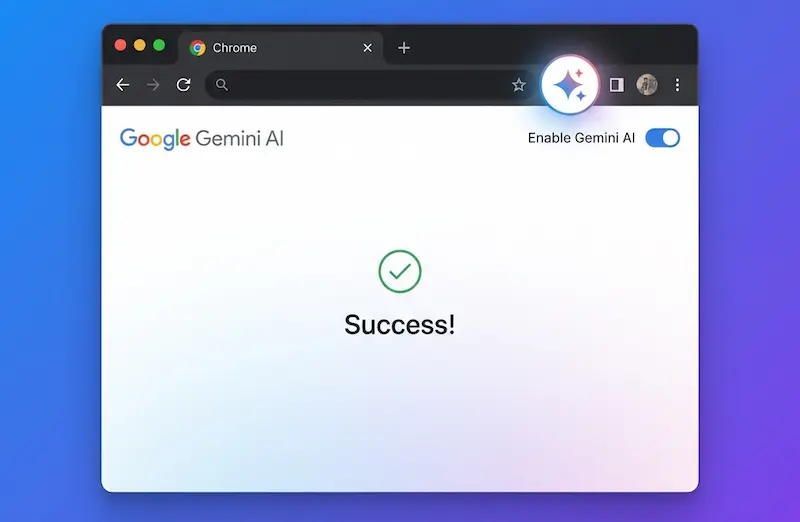 How to enable Gemini AI in Google Chrome