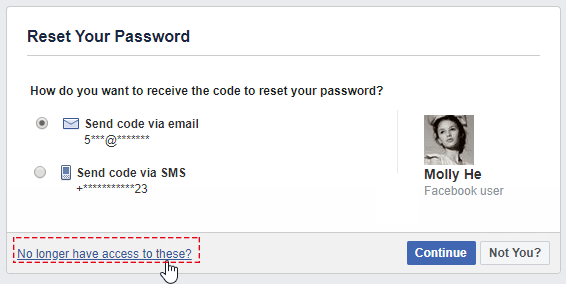 Recover Facebook Account Password Without Confirmation Reset Code 19
