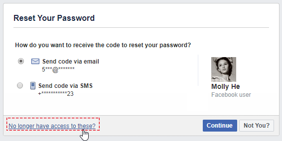 Recover Facebook Account Password Without Confirmation Reset Code