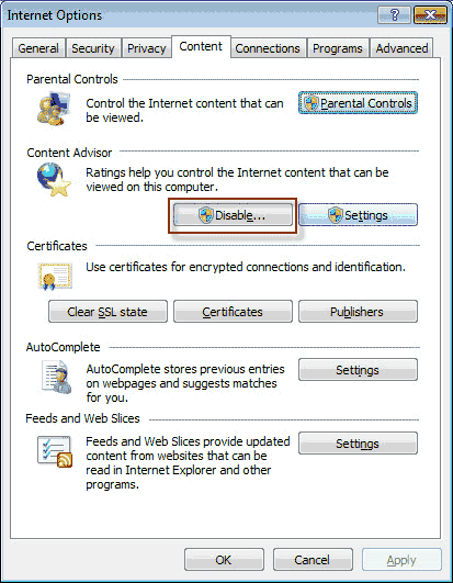 risoluzione dei problemi del consulente per gli articoli di contenuto webwasher