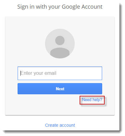 How do I sign in with my Google email?