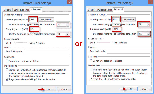 Configure server port