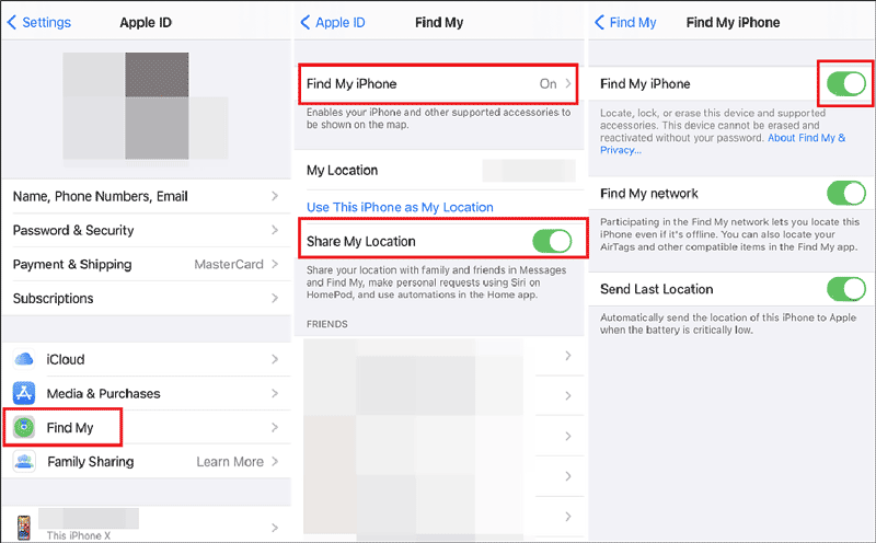 enable share my location