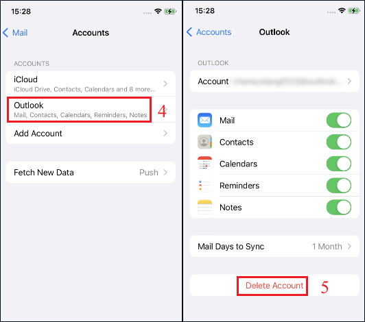 Delete Your Mail Account