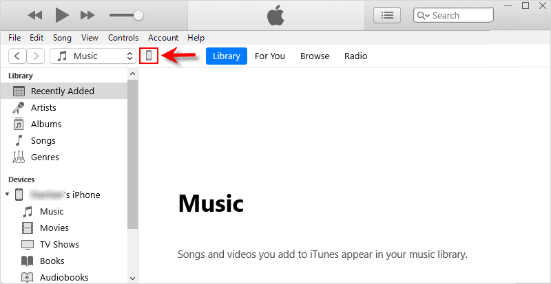 click phone icon