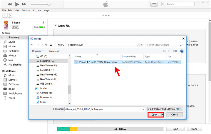 import ISPW file