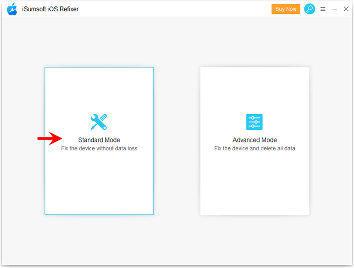 select Standard Mode