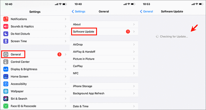 tap software update