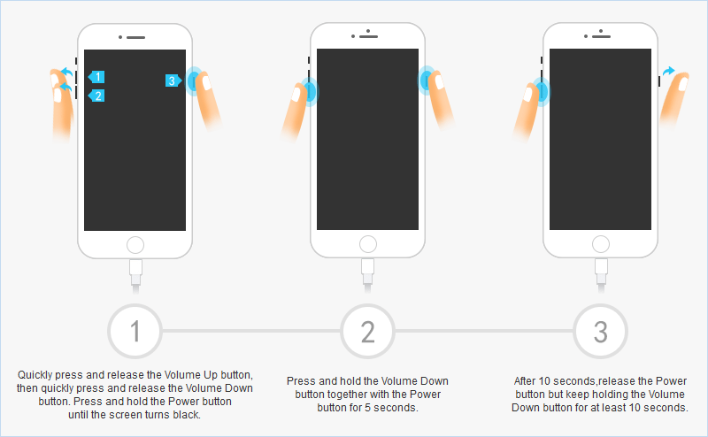 put iPhone into DFU mode
