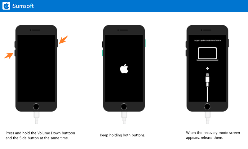get into recovery mode of iphone 7 and iphone 7 plus 