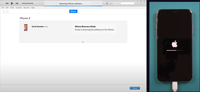 restoring iPhone software