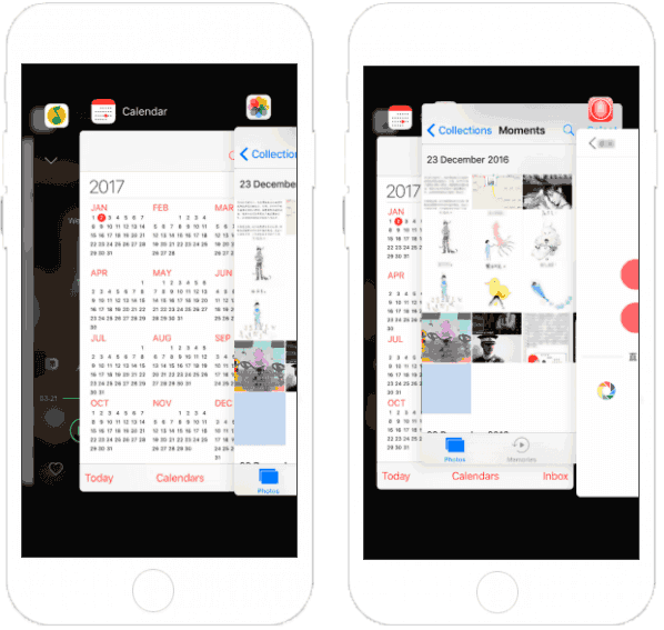 Force close an unresponding app