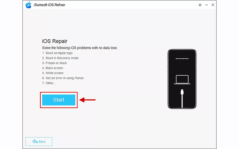 click start