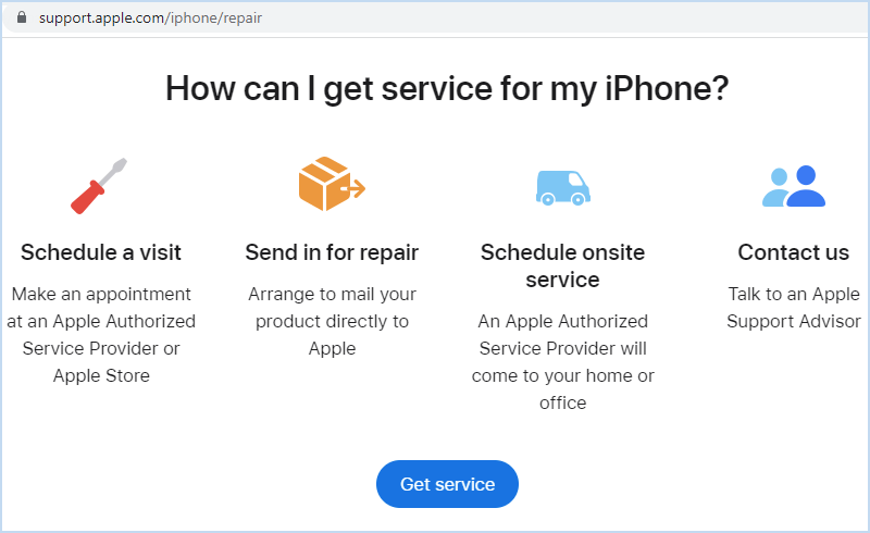 Contact Apple Support