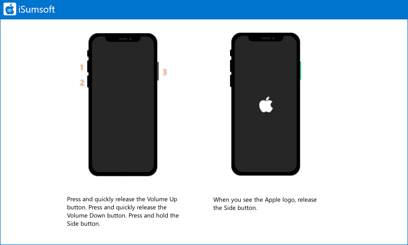 force restart iphone 8 and later