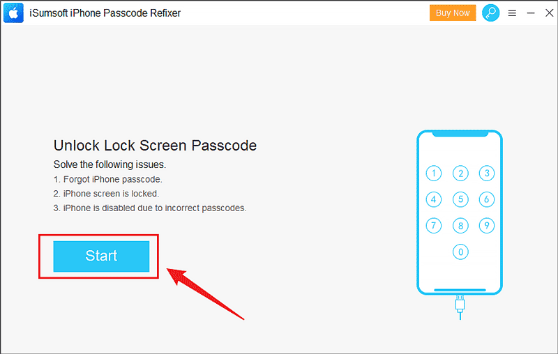 start unlocking process