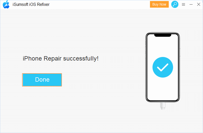 fix iPhone storage  not loading with iSumsoft iOS Refixer