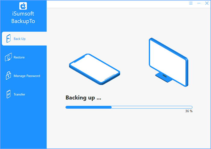 Wait for backing up