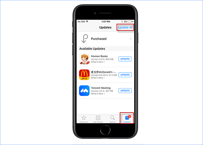 update apps