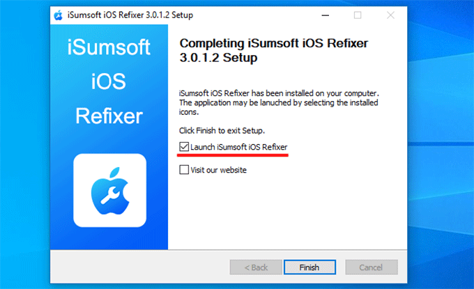 run iOS Refixer