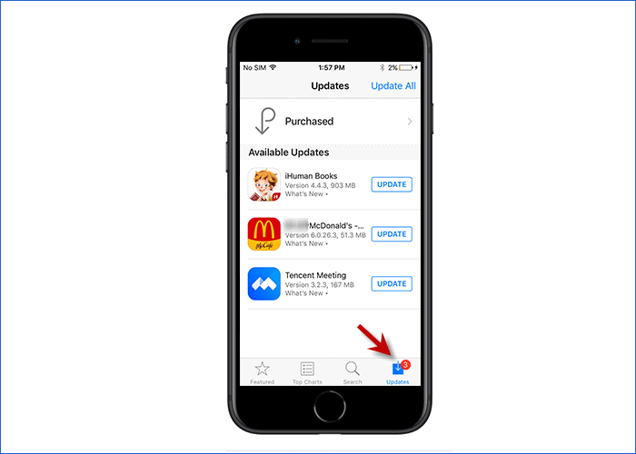 Update apps