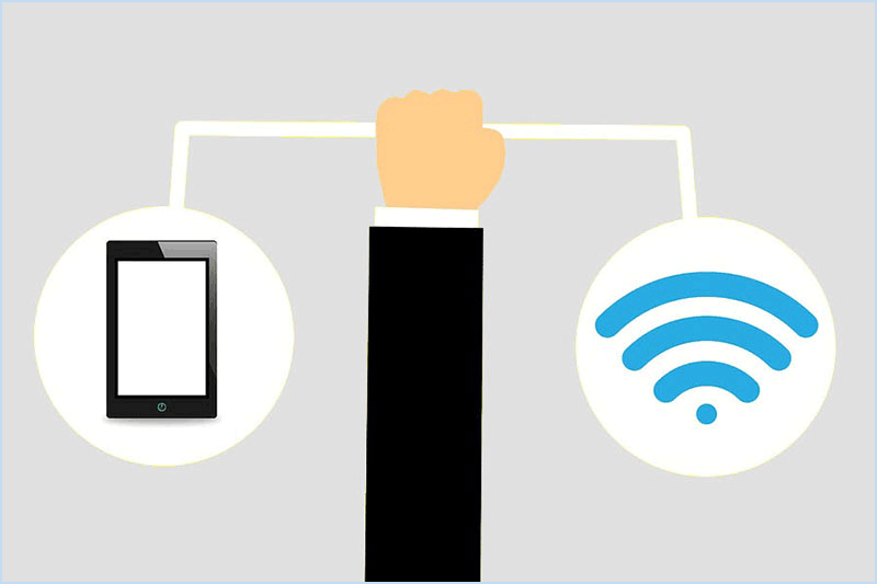 check WiFi connection