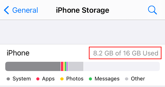 check storage