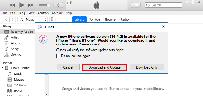 download and update