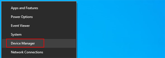 open Device Manager