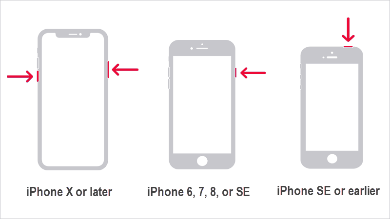 restart iPhone