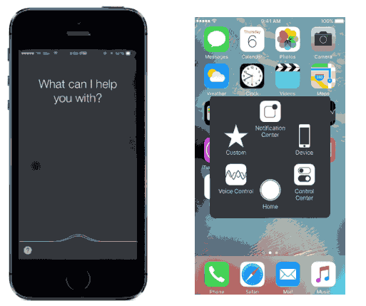 Tell Siri to Turn on Assistive Touch Menu