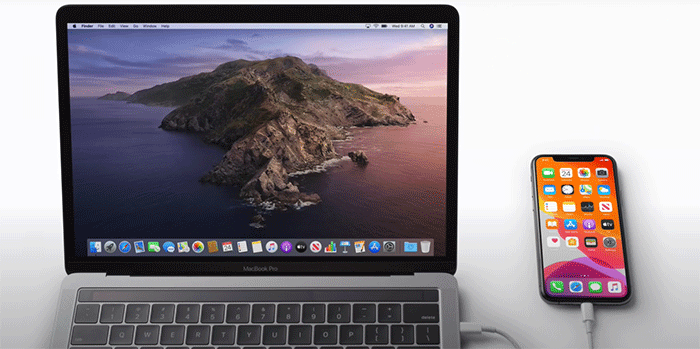 plug iPhone into computer