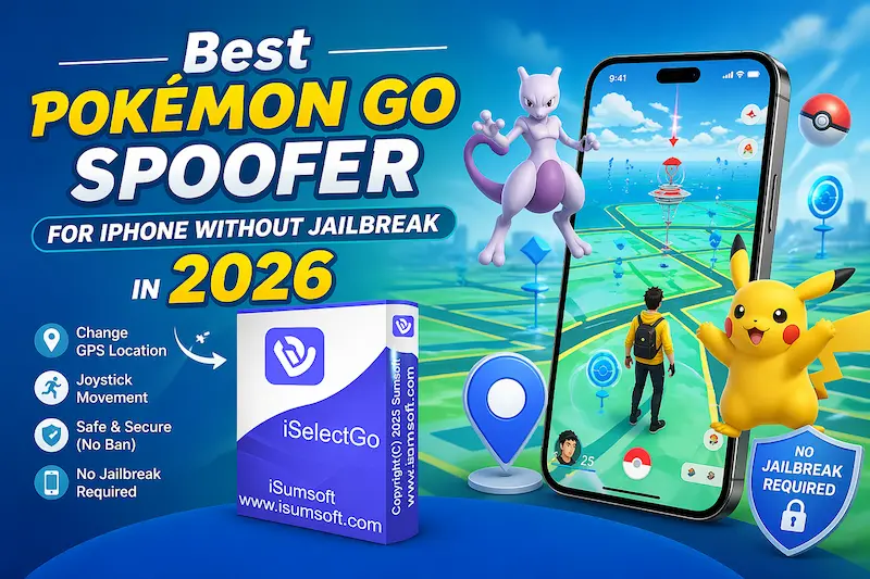 best Pokémon GO spoofer for iPhone without jailbreak