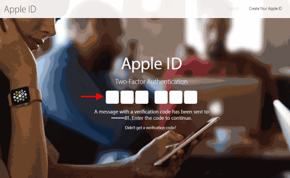 Enter a verification code