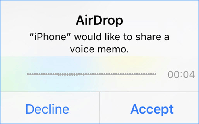 tap Accept