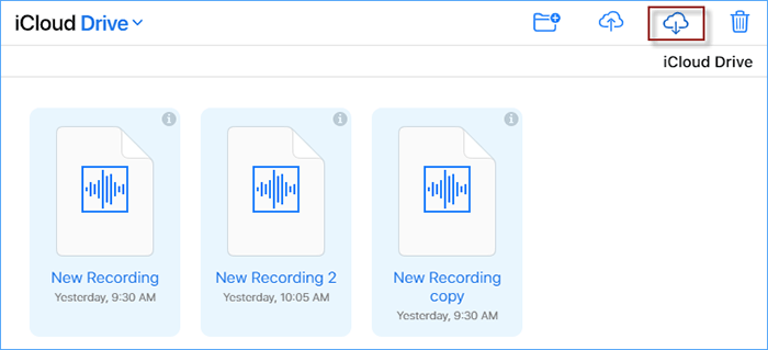 click download icon