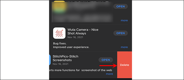 Delete App from App Store