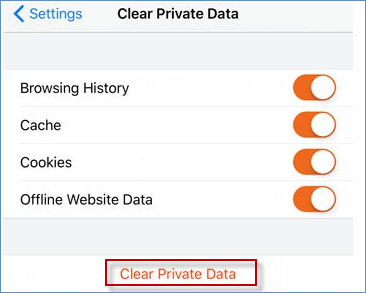 delete firefox history