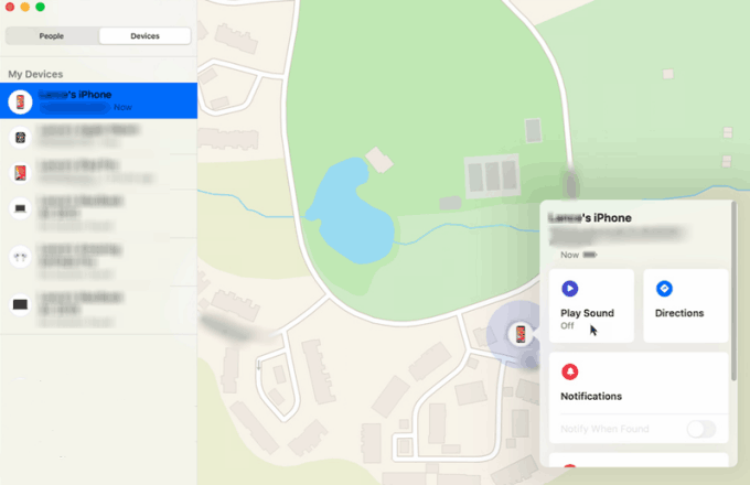 Find Lost iPhone