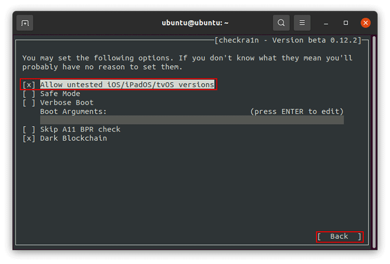 Allow untested iOS version