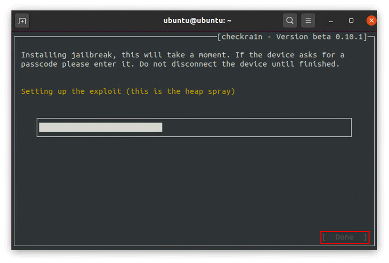 installing jailbreak