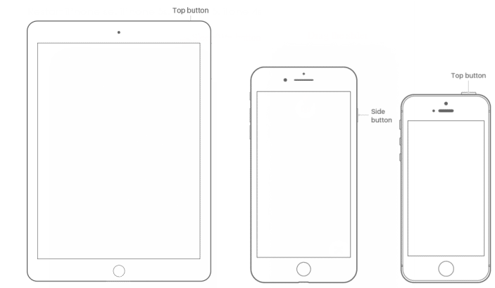 Restart iPhone and iPad